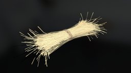 Haystack Carry hay, farming, haystack, straw, haybale, gameasset, gameready