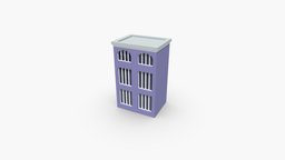 Factory Building (Low Poly) appartment, apartments, buildings, floor, bulding, apartment, game-art, cityscene, places, game-assets, factory-building, factoryscene, architecture, low-poly, game, city, factory, factory-models, city-props, city-assets, factory-assets, noai