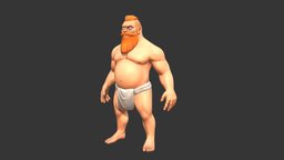 #02 _ Dwarf Gladiator gladiator, rpg, warrior, basemesh, dwarf, dwarven, characterart, charactermodel, dwarves, basemesh-male, character, handpainted, lowpoly, gameart, fantasy, gameready