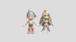 Astro Boy & Solange astroboy, tezuka-osamu, codeofprincess