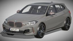 BMW M135i 2022 wheel, modern, bmw, wheels, european, drive, urban, wagon, speed, compact, hatchback, family, germany, realistic, estate, universal, comfort, contemporary, progressive, vehicle, design, car, sport, 2022, 1series, 1er, m135i, m135