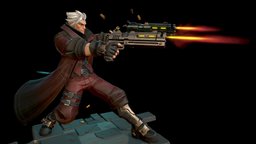Dante style, games, dead, ebony, ivory, dmc, piston, game-art, npc, ios, pistol, demons, marmoset, overwatch, devilmaycry, bernardo, cristovao, overwatchcharacter, stylizedcharacter, stylizedpbr, bernardocristovao, stylized-pbr, devilmaycry5, devilmaycry4, substance, painter, maya, pbr, zbrush, stylized, devil-may-cryrebellion, devilmaycry1