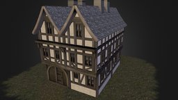 Farm House james, demonaco, farm, staffpicks, maya, photoshop, house, zbrush